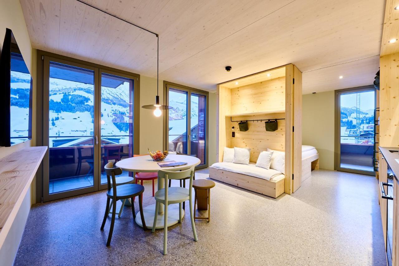 Apart Hotel Adelboden Am Dorfplatz المظهر الخارجي الصورة